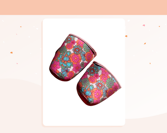 Floral Drink Sleeve (Small)