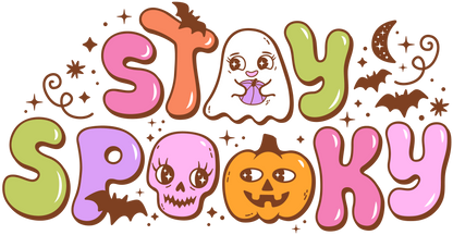 Stay Spooky Clear Sticker